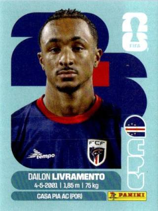 Dailon Livramento – FIFA World Cup 2026 - Standard Edition, Nr. CPV18