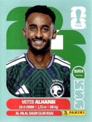 Moteb al-Harbi – FIFA World Cup 2026 - Standard Edition, Nr. KSA7