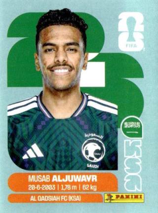 Musab al-Juwayr – FIFA World Cup 2026 - Standard Edition, nr KSA9