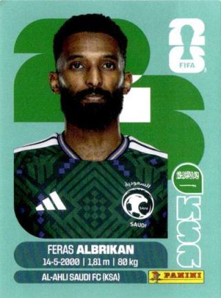 Firas al-Buraikan – FIFA World Cup 2026 - Standard Edition, n.º KSA18