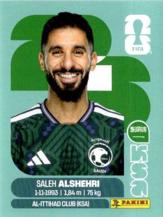 Saleh Al-Shehri – FIFA World Cup 2026 - Standard Edition, Nr. KSA19