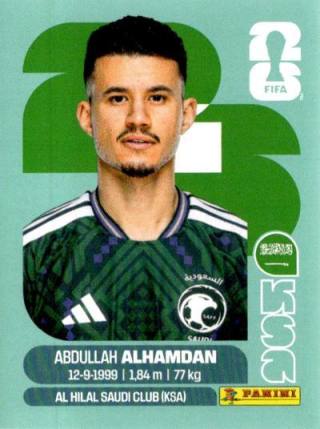 Abdullah al-Hamdan – FIFA World Cup 2026 - Standard Edition, Nr. KSA20