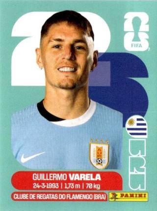 Guillermo Varela – FIFA World Cup 2026 - Standard Edition, Nr. URU8