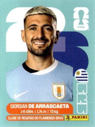 Giorgian De Arrascaeta – FIFA World Cup 2026 - Standard Edition, no. URU11