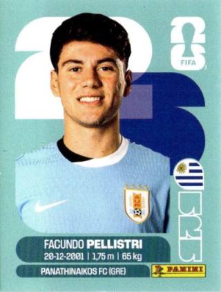 Facundo Pellistri – FIFA World Cup 2026 - Standard Edition, Nr. URU20