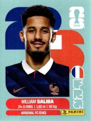 William Saliba – FIFA World Cup 2026 - Standard Edition, Nr. FRA4
