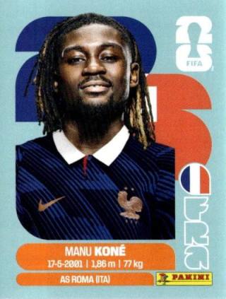 Manu Koné – FIFA World Cup 2026 - Standard Edition, Nr. FRA11