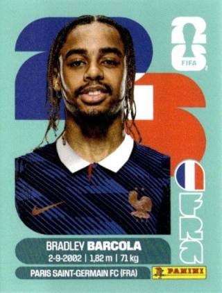 Bradley Barcola – FIFA World Cup 2026 - Standard Edition, Nr. FRA16