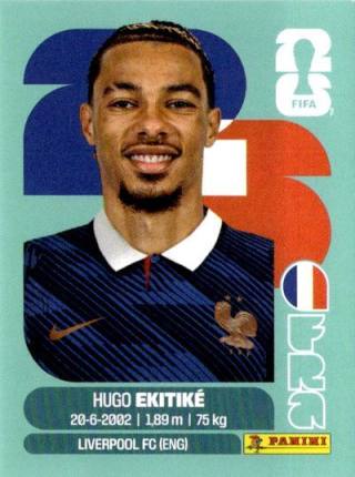 Hugo Ekitiké – FIFA World Cup 2026 - Standard Edition, Nr. FRA19