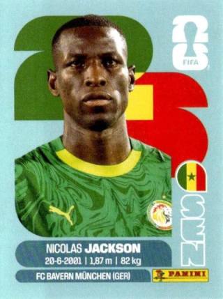 Nicolas Jackson – FIFA World Cup 2026 - Standard Edition, Nr. SEN19