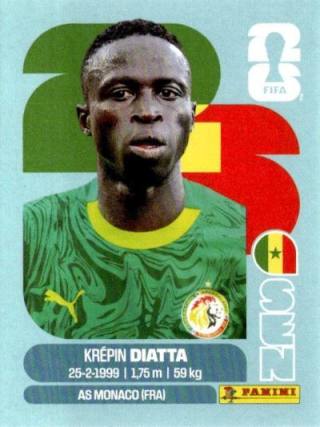 Krépin Diatta – FIFA World Cup 2026 - Standard Edition, Nr. SEN20