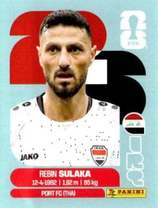 Rebin Sulaka – FIFA World Cup 2026 - Standard Edition, Nr. IRQ3