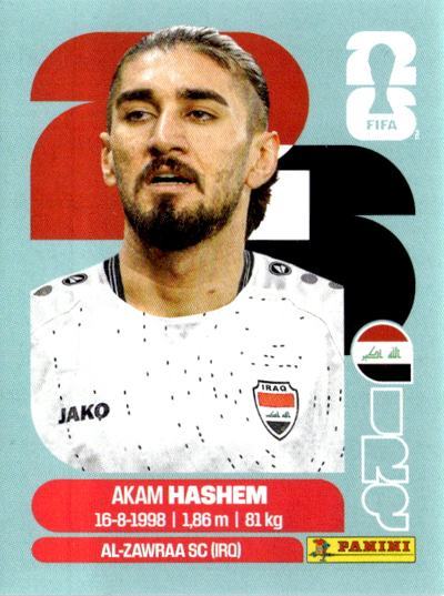 Akam Hashim – FIFA World Cup 2026 - Standard Edition, nr. IRQ5