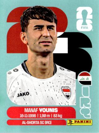 Manaf Younis – FIFA World Cup 2026 - Standard Edition, Nr. IRQ8