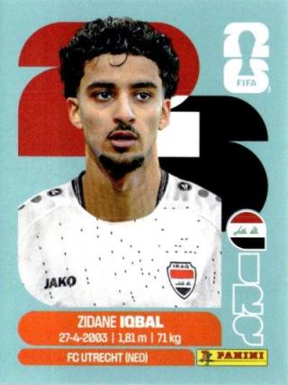 Zidane Iqbal – FIFA World Cup 2026 - Standard Edition, Nr. IRQ9