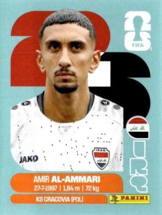 Amir Al-Ammari – FIFA World Cup 2026 - Standard Edition, Nr. IRQ10