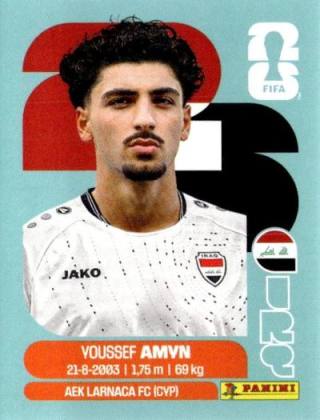 Youssef Amyn – FIFA World Cup 2026 - Standard Edition, Nr. IRQ14