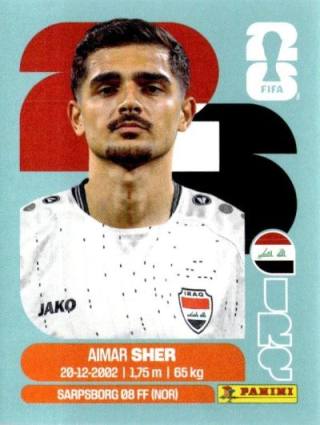 Aimar Sher – FIFA World Cup 2026 - Standard Edition, Nr. IRQ15