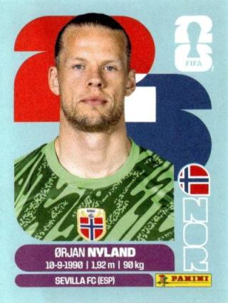 Ørjan Nyland – FIFA World Cup 2026 - Standard Edition, Nr. NOR2