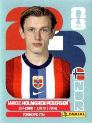Marcus Holmgren Pedersen – FIFA World Cup 2026 - Standard Edition, Nr. NOR6