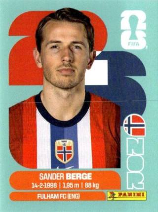 Sander Berge – FIFA World Cup 2026 - Standard Edition, Nr. NOR11