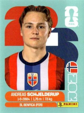 Andreas Schjelderup – FIFA World Cup 2026 - Standard Edition, Nr. NOR12