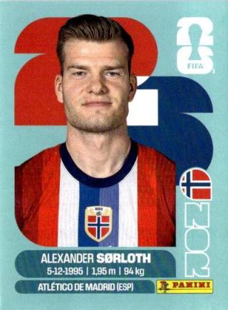 Alexander Sørloth – FIFA World Cup 2026 - Standard Edition, Nr. NOR16
