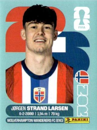Jørgen Strand Larsen – FIFA World Cup 2026 - Standard Edition, Nr. NOR18