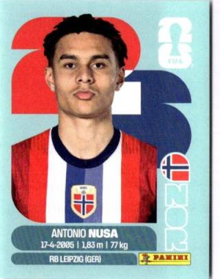Antonio Nusa – FIFA World Cup 2026 - Standard Edition, no. NOR19
