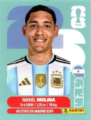 Nahuel Molina – FIFA World Cup 2026 - Standard Edition, Nr. ARG3