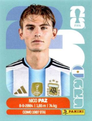 Nico Paz – FIFA World Cup 2026 - Standard Edition, Nr. ARG14