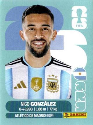 Nicolás González – FIFA World Cup 2026 - Standard Edition, Nr. ARG16