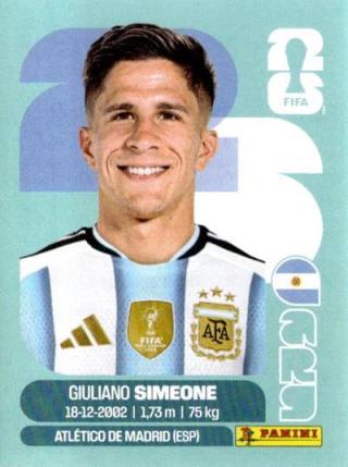Giuliano Simeone – FIFA World Cup 2026 - Standard Edition, Nr. ARG20