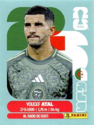 Youcef Atal – FIFA World Cup 2026 - Standard Edition, Nr. ALG4