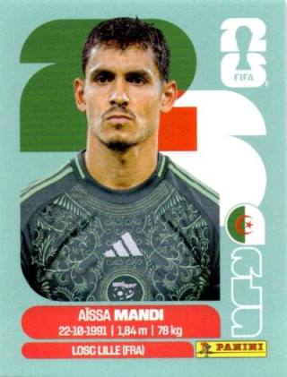 Aïssa Mandi – FIFA World Cup 2026 - Standard Edition, Nr. ALG7