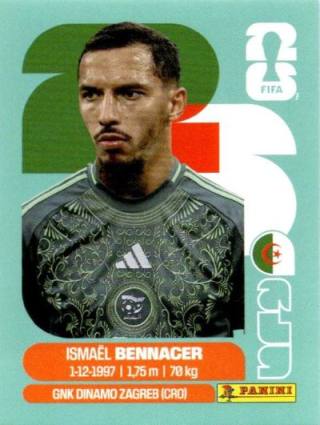 Ismaël Bennacer – FIFA World Cup 2026 - Standard Edition, Nr. ALG8