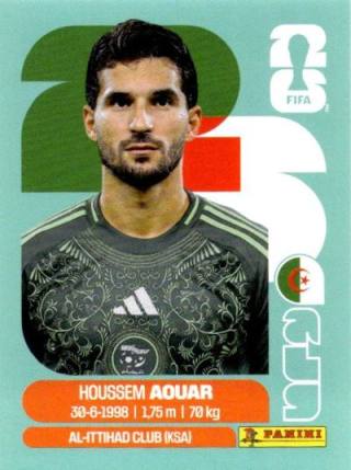 Houssem Aouar – FIFA World Cup 2026 - Standard Edition, Nr. ALG9
