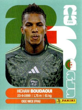 Hicham Boudaoui – FIFA World Cup 2026 - Standard Edition, Nr. ALG10