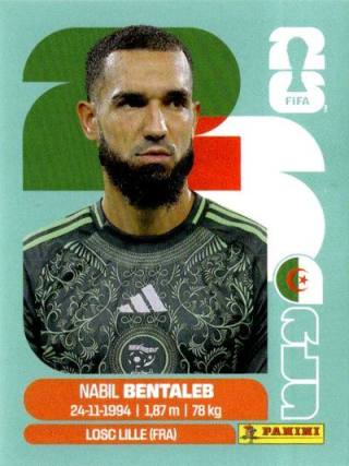 Nabil Bentaleb – FIFA World Cup 2026 - Standard Edition, Nr. ALG12