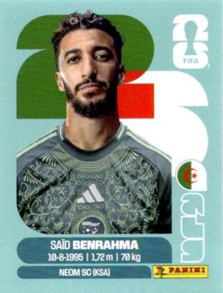 Saïd Benrahma – FIFA World Cup 2026 - Standard Edition, Nr. ALG16