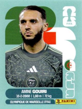 Amine Gouiri – FIFA World Cup 2026 - Standard Edition, Nr. ALG18