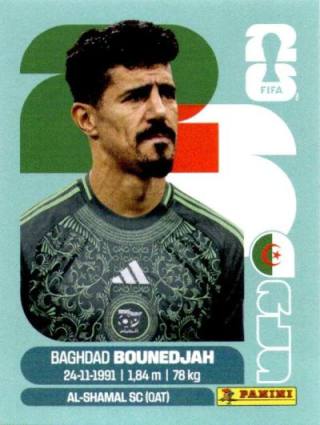 Baghdad Bounedjah – FIFA World Cup 2026 - Standard Edition, Nr. ALG19