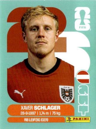 Xaver Schlager – FIFA World Cup 2026 - Standard Edition, n. AUT10