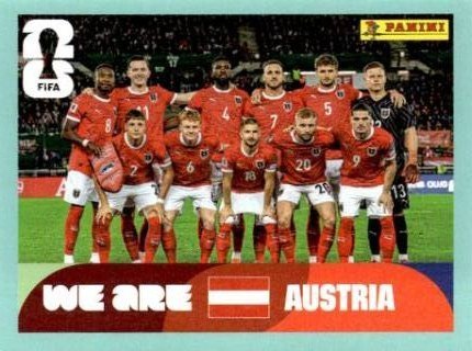 Team Photo – FIFA World Cup 2026 - Standard Edition, n.º AUT13