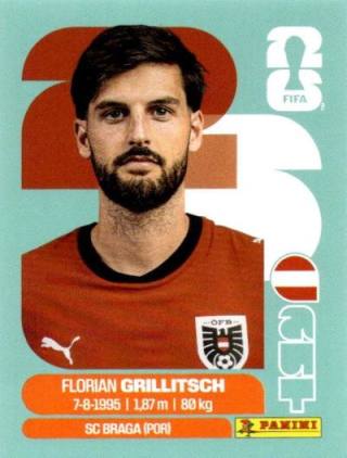 Florian Grillitsch – FIFA World Cup 2026 - Standard Edition, Nr. AUT14