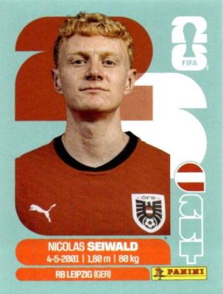 Nicolas Seiwald – FIFA World Cup 2026 - Standard Edition, Nr. AUT15
