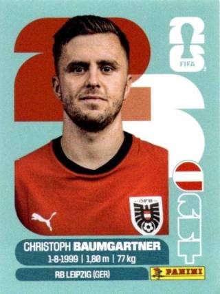 Christoph Baumgartner – FIFA World Cup 2026 - Standard Edition, Nr. AUT18