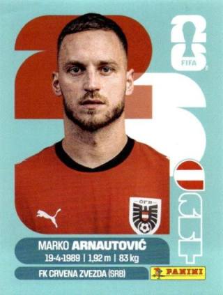 Marko Arnautović – FIFA World Cup 2026 - Standard Edition, Nr. AUT20