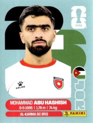 Mohammad Abu Hashish – FIFA World Cup 2026 - Standard Edition, Nr. JOR4