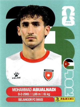 Mo Abualnadi – Coupe du Monde de la FIFA 2026 - Édition Standard, n° JOR8